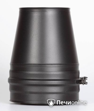 Комплектующие дымохода Schiedel Конус д.150 PM25 (Черный) Permetr в Наро-Фоминске