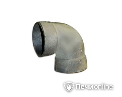 Дымоход Гефест Отвод 90° чугун D130 в Наро-Фоминске